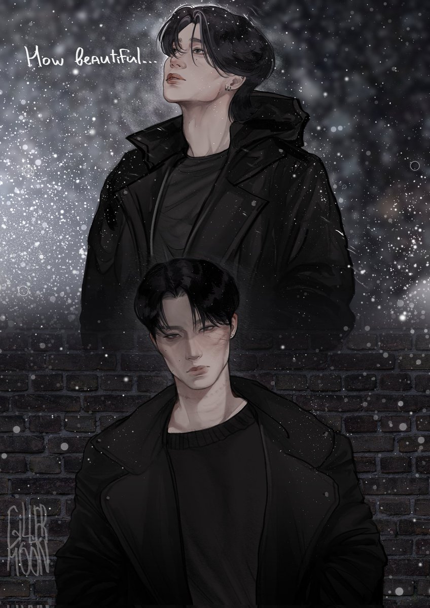 g1llermoon's tweet image. AU 🕊
#ATEEZfanart