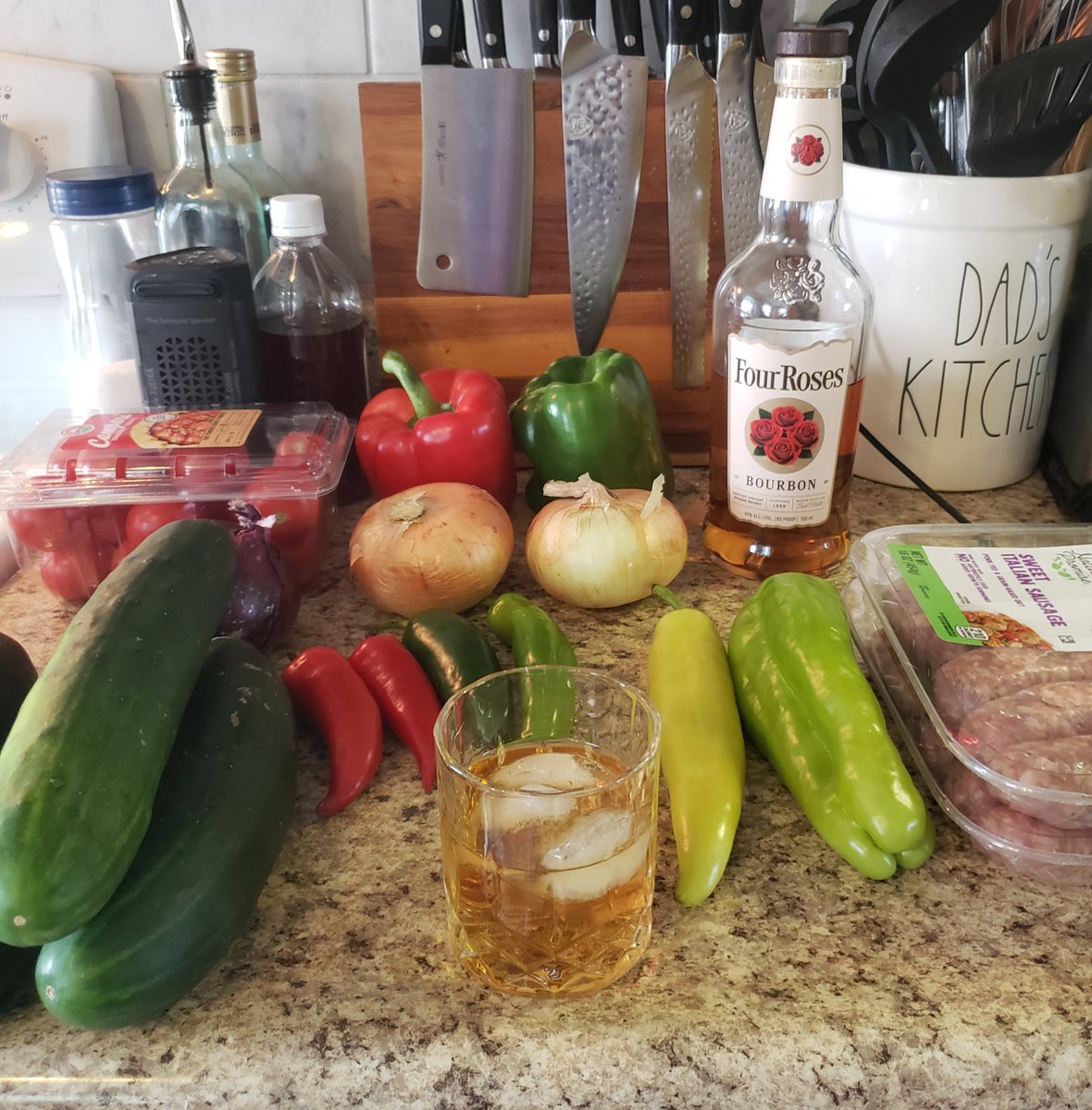 Work's been kicking my ass this week. Beginning of our busy season rush. #TGIF tomorrow, but 1st: Happy #ThirstyThursday #Salute