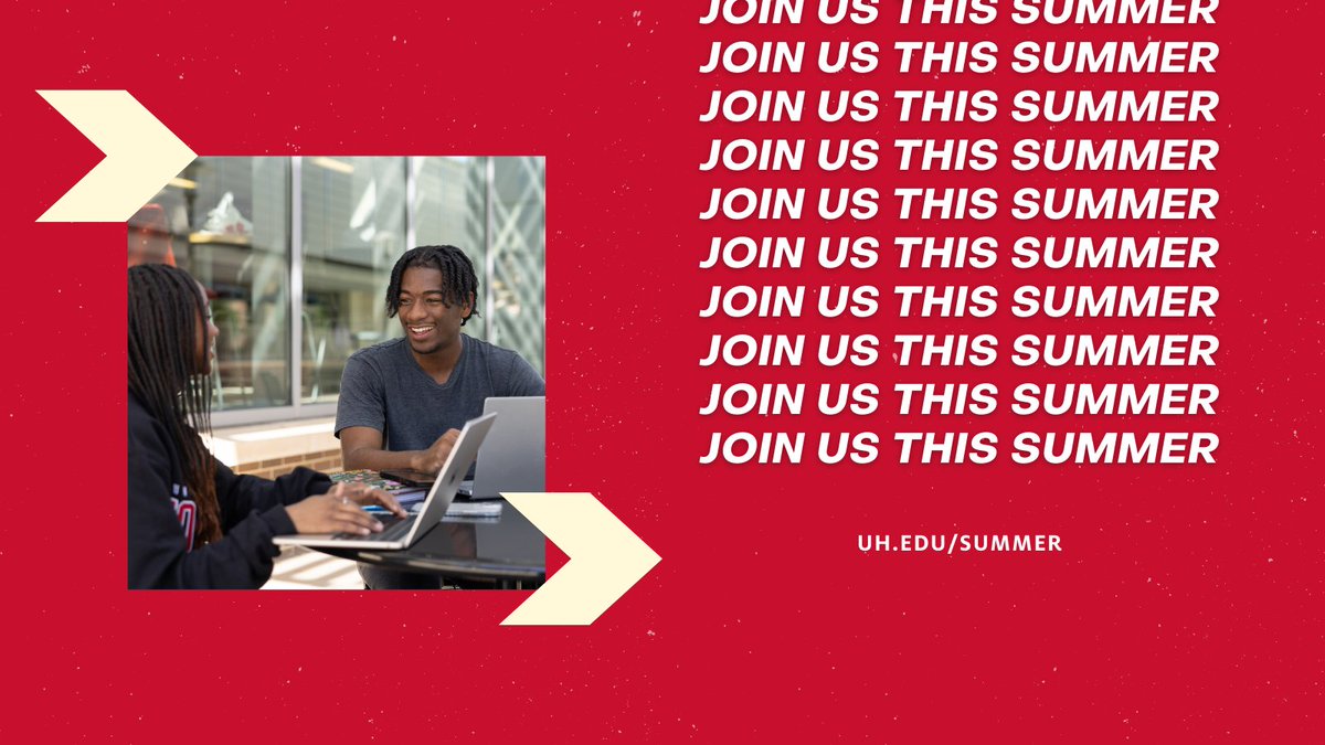 Join us this summer, Coogs! ☀️ 📝

Register for a summer session and get ahead of your degree plan. &gt; uh.edu/summer/