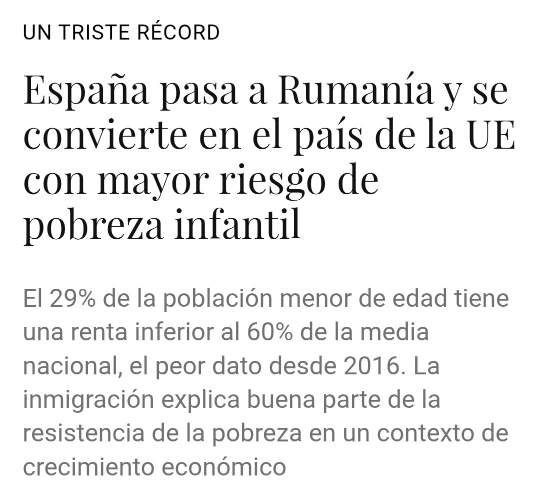 ¡Qué bien! Ya somos líderes en algo.