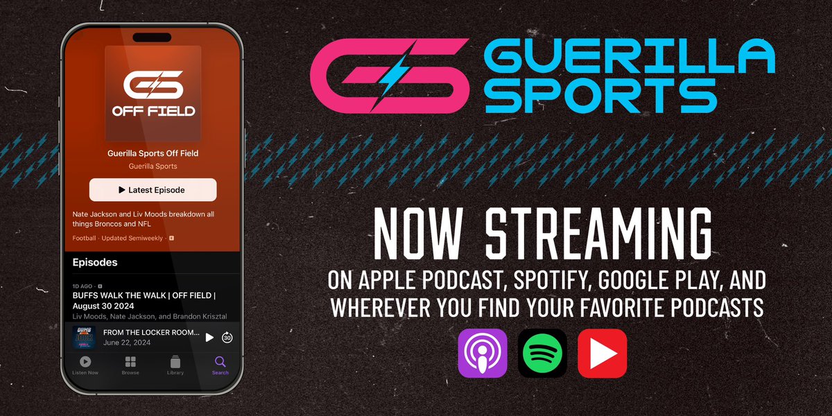 Missed today’s show with <a href="/NathanSerious/">Nate Jackson</a> &amp; <a href="/livmoods/">liv</a> ? Make sure to listen on your favorite platform. #BroncosCountry 

🎧: linktr.ee/GSPodcasts