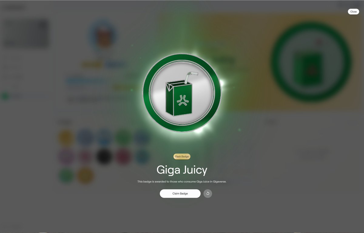 SharxHunter23's tweet photo. NEW #flashbadge on @AbstractChain get juice on @playgigaverse
here's how you can claim it: https://t.co/M8K2SixHMd