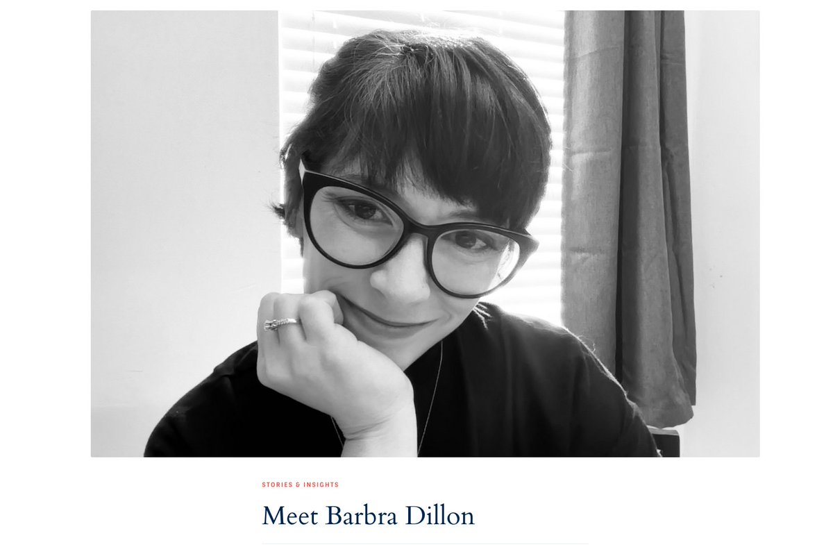 Barbra J. Dillon (@barbrajdillon) on Twitter photo The folks at CanvasRebel asked me: "What’s the kindest thing anyone has ever done for you?"
I was happy to relay a story about dear friend & colleague <a href="/rylendgrant/">Rylend Grant</a> who went above & beyond, simply because that's who he is: thoughtful, generous, & kind.
canvasrebel.com/meet-barbra-di… The folks at CanvasRebel asked me: "What’s the kindest thing anyone has ever done for you?"
I was happy to relay a story about dear friend & colleague <a href="/rylendgrant/">Rylend Grant</a> who went above & beyond, simply because that's who he is: thoughtful, generous, & kind.
canvasrebel.com/meet-barbra-di…