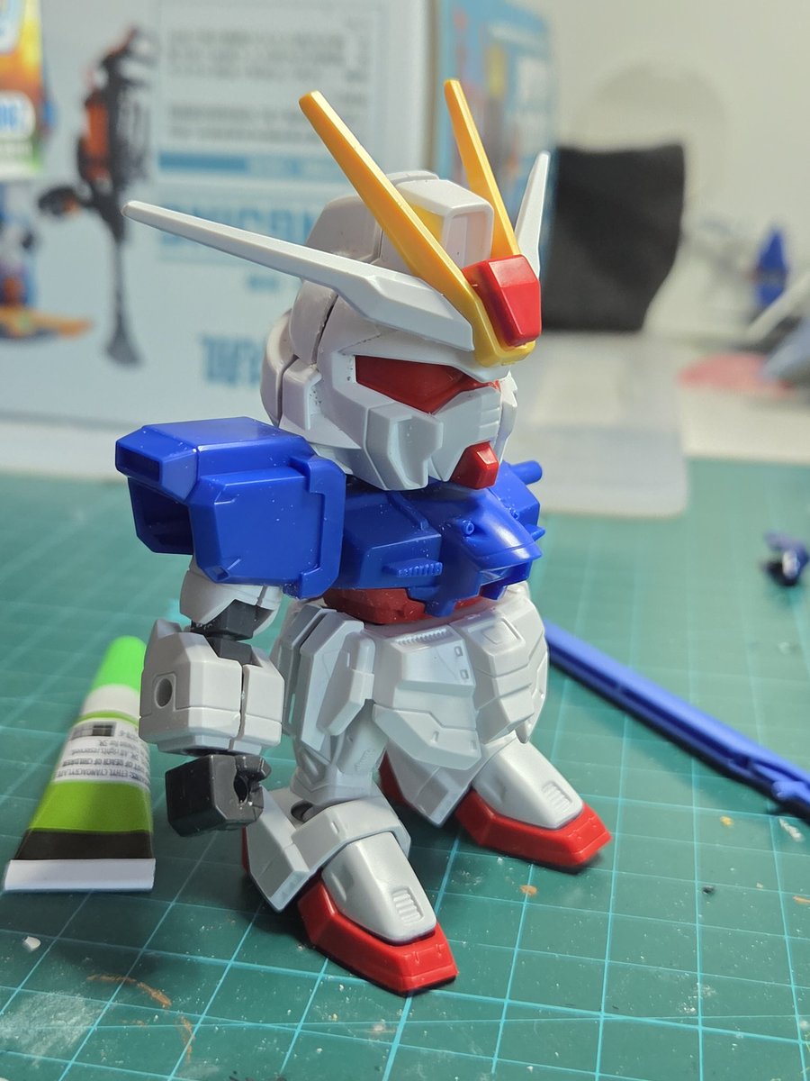 GErlangshen's tweet photo. Update on SD Sword Impulse Gundam spec ii Lunamaria custom
New blog post: https://t.co/824ynkk5az
#gundam #gunpla #plamo #hobby #sdgundam #gundamseedfreedom #swordimpulsegundam #impulsegundam #lunamariahawke #zaft #SDガンダム #bandai #gunplabuilder #gunplacommunity https://t.co/Pf5NXKpejn