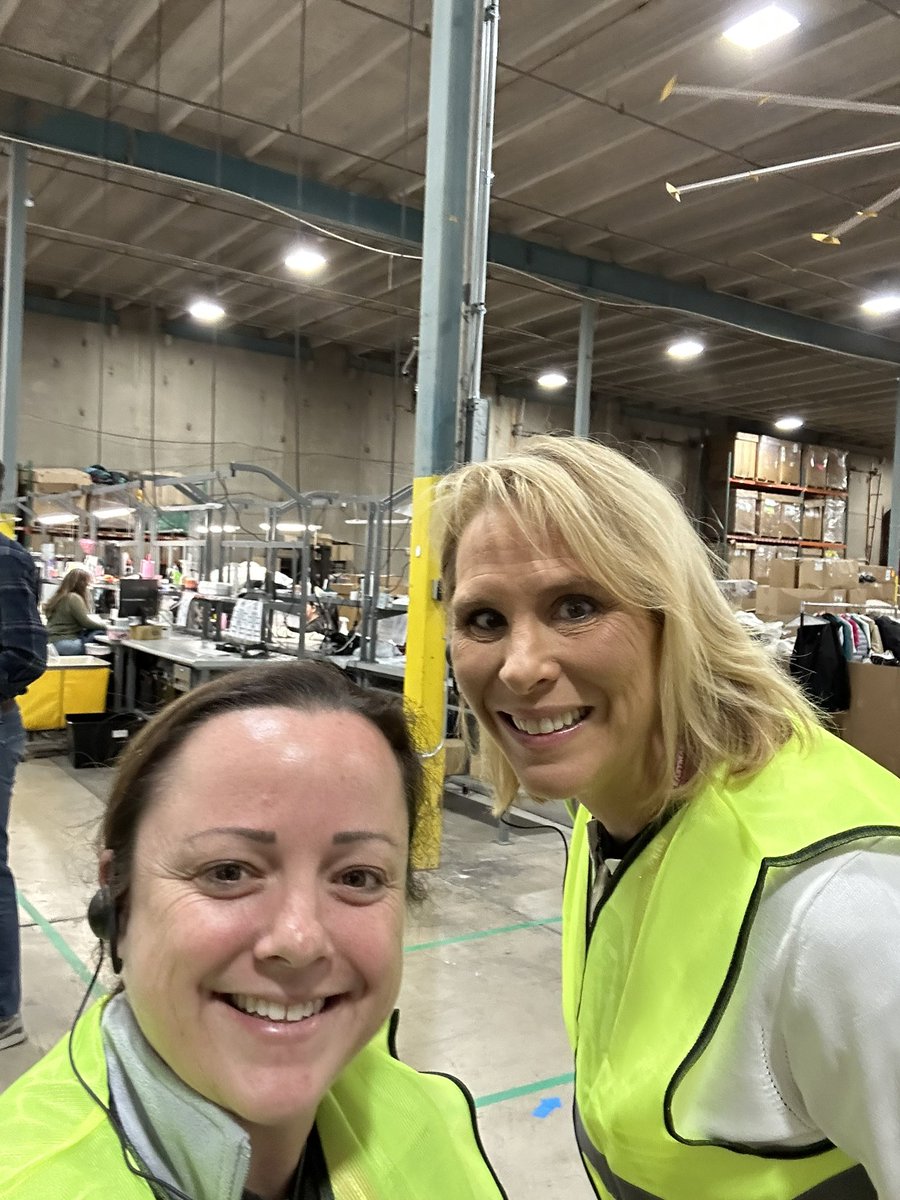 CaRetailers's tweet image. CRA's @RachelEMichelin and Sarah Pollo Moo toured TERSUS Solutions facility in CO to learn more about the exciting #innovation the company is doing working with #retailers & #brands to increase #repair #reuse #reduce #recycle in textiles. #SB707 #caleg @trellisgroup_ #circularity