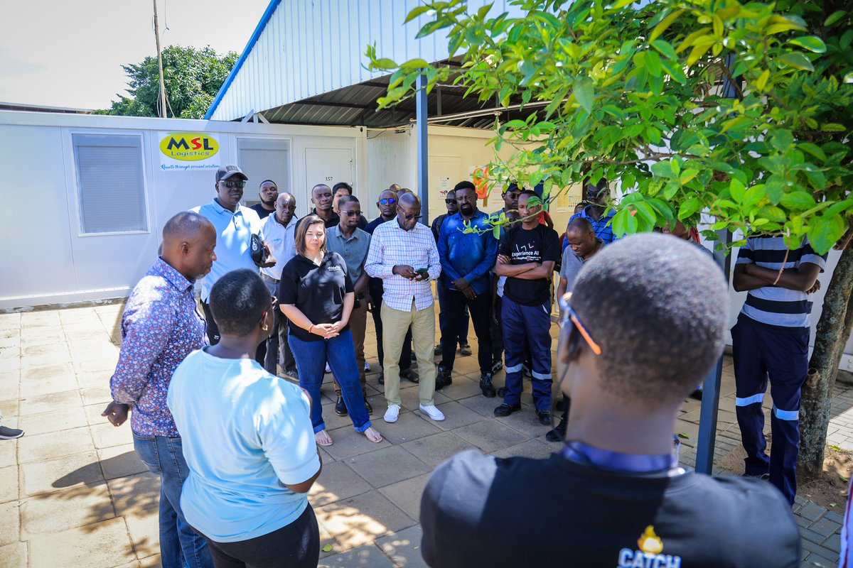 UgandaChamber's tweet photo. On site at the Tilenga Project - Bugungu Camp!
A key stop on our Energy Excursion journey, where we got a firsthand look at the operations powering Uganda’s oil future. Safety, precision, and impact at the core!
#EnergyExcursion #EnergyForGrowth #SustainableDevelopment @TotalEnergiesUG @CNOOCUgandaLtd @msl @UNOC_UG @EACOP_