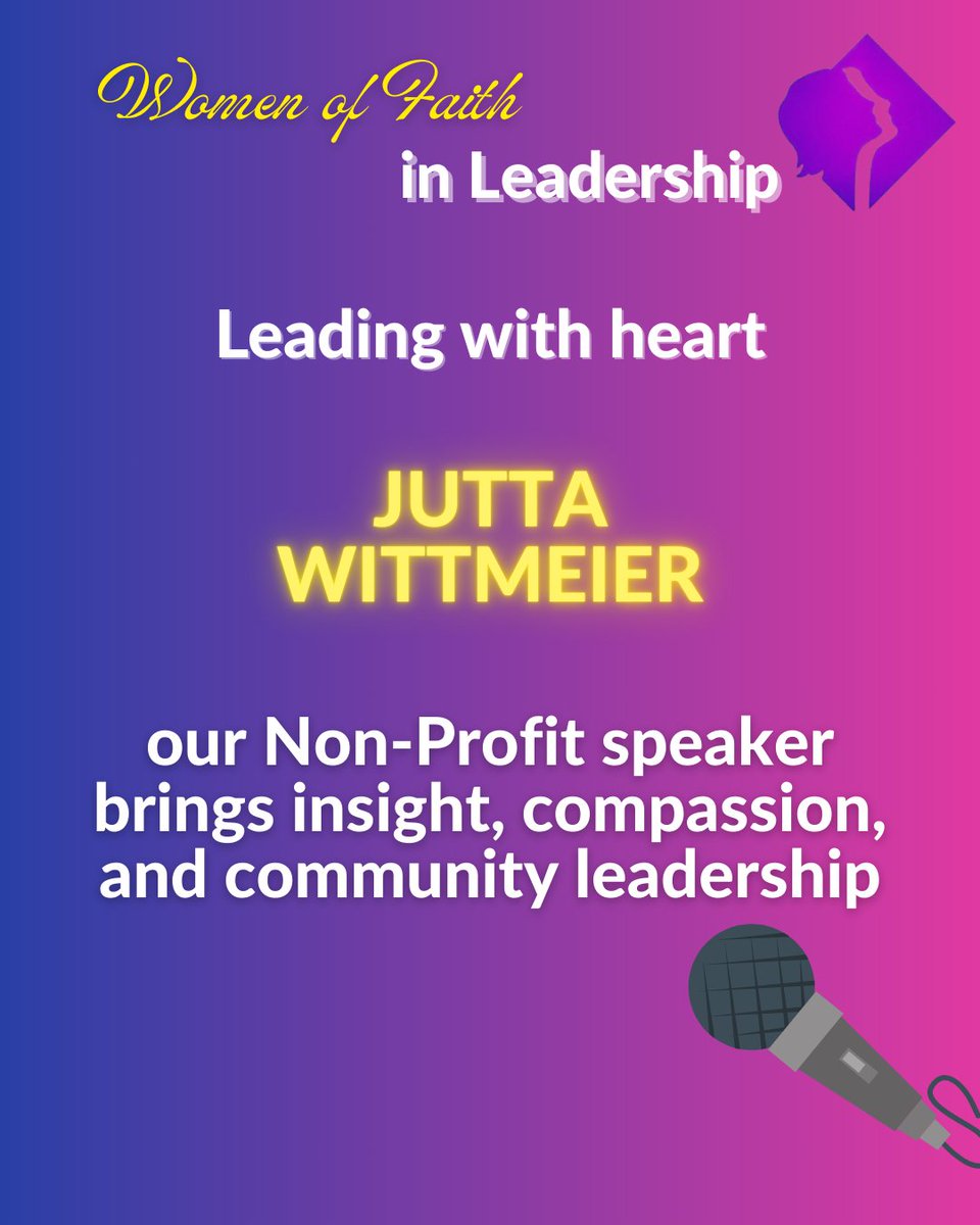 allwomanmin's tweet photo. Introducing Jutta Wittmeier, nonprofit leader, mentor, and advocate for healing and empowerment. With over 30 years of experience, she continues to inspire emerging leaders for lasting change. 
REGISTER TODAY!
https://t.co/AYjO9FEi8p
#SHIFT2025 #ALLWOMANMINISTRY #WOMENOFFAITH https://t.co/wzQ3F56QJr