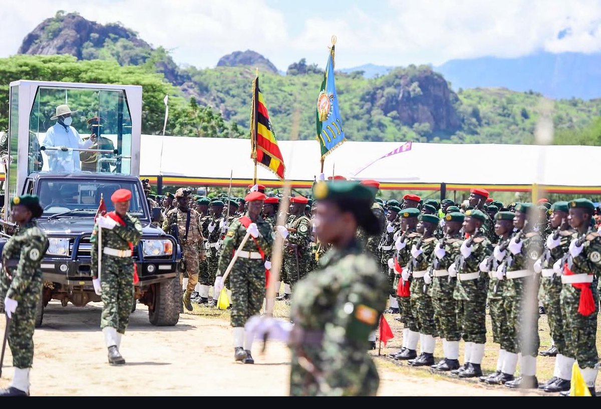 Moses Muhwezi (@profmuhwezi) on Twitter photo I attended the Labour Day national celebrations in Nakapiripirit today. H.E <a href="/KagutaMuseveni/">Yoweri K Museveni</a> was the guest of honour. He emphasised the need to create wealth through increased private sector incomes, which will create more jobs for the unemployed population.
<a href="/GovUganda/">Government of Uganda</a> I attended the Labour Day national celebrations in Nakapiripirit today. H.E <a href="/KagutaMuseveni/">Yoweri K Museveni</a> was the guest of honour. He emphasised the need to create wealth through increased private sector incomes, which will create more jobs for the unemployed population.
<a href="/GovUganda/">Government of Uganda</a>