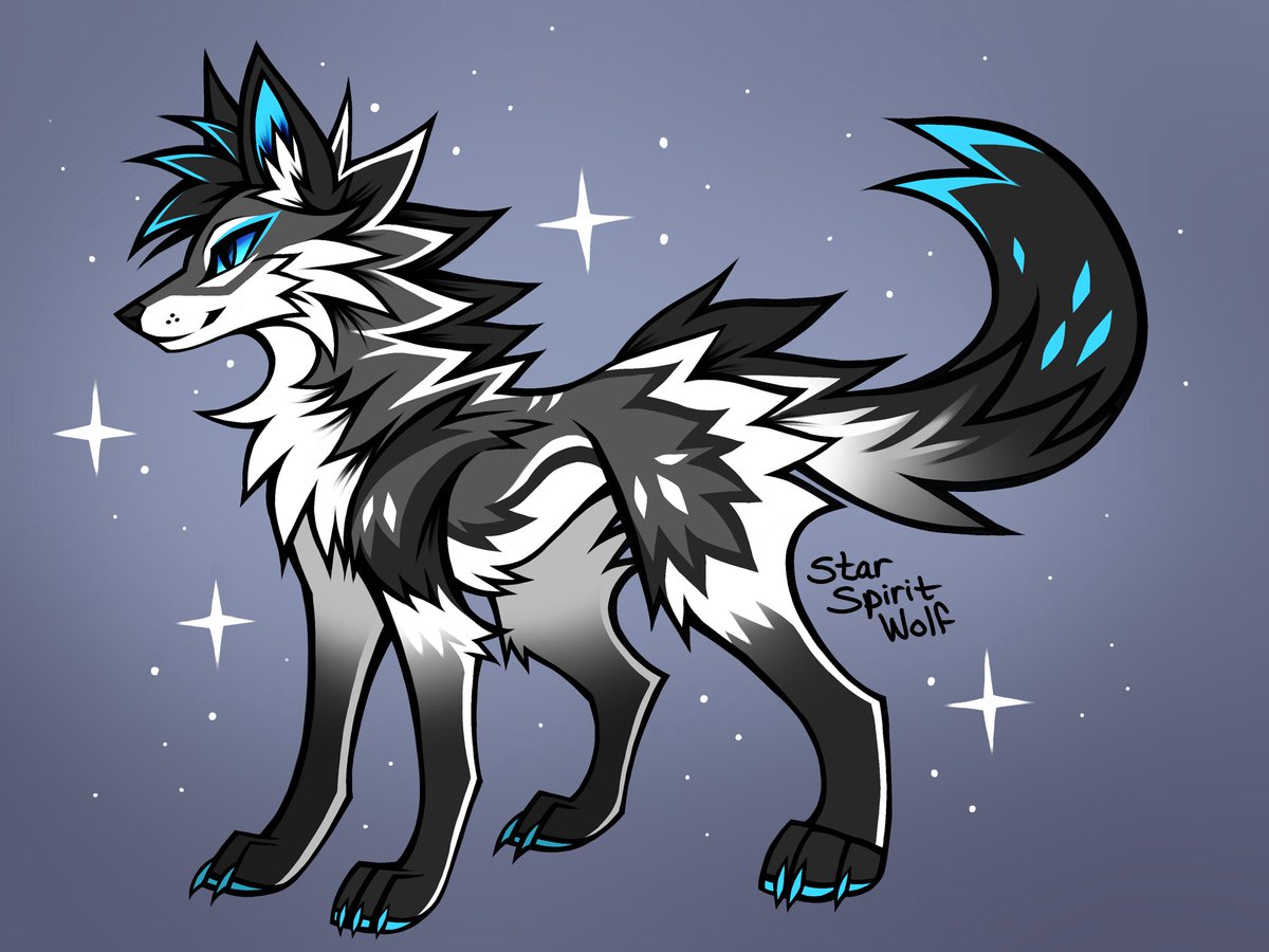 StarSpiritWolf's tweet image. Wolfie adopts! 55 for the orange, 45 USD for the blue! Message me to adopt!! 🥹❤️