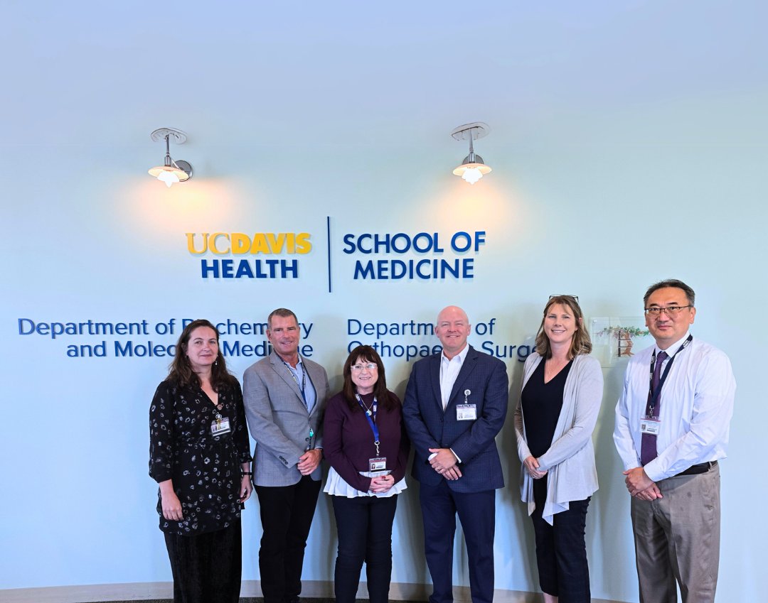 UC Davis Department of Orthopaedic Surgery (@ucdavisortho) on Twitter photo We were honored to welcome Vice Dean <a href="/DrKimEBarrett/">Dr. Kim E. Barrett</a>, Melissa Bauman, PhD, and <a href="/anuurad/">Anuurad Erdembileg</a> Erdembileg, MD, PhD, to our Lawrence J. Ellison MSK Research Center. We are incredibly grateful for their time, support, and ongoing commitment to advancing research in our field. We were honored to welcome Vice Dean <a href="/DrKimEBarrett/">Dr. Kim E. Barrett</a>, Melissa Bauman, PhD, and <a href="/anuurad/">Anuurad Erdembileg</a> Erdembileg, MD, PhD, to our Lawrence J. Ellison MSK Research Center. We are incredibly grateful for their time, support, and ongoing commitment to advancing research in our field.