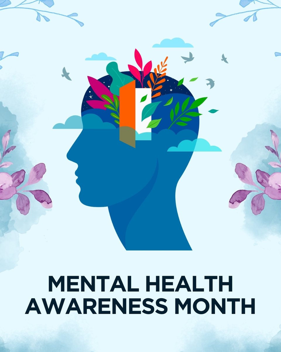 May is Mental Health Awareness Month—a time to break the silence, challenge the stigma, and remind each other that mental health is health. 
#MentalHealthAwarenessMonth #EndTheStigma #YouAreNotAlone