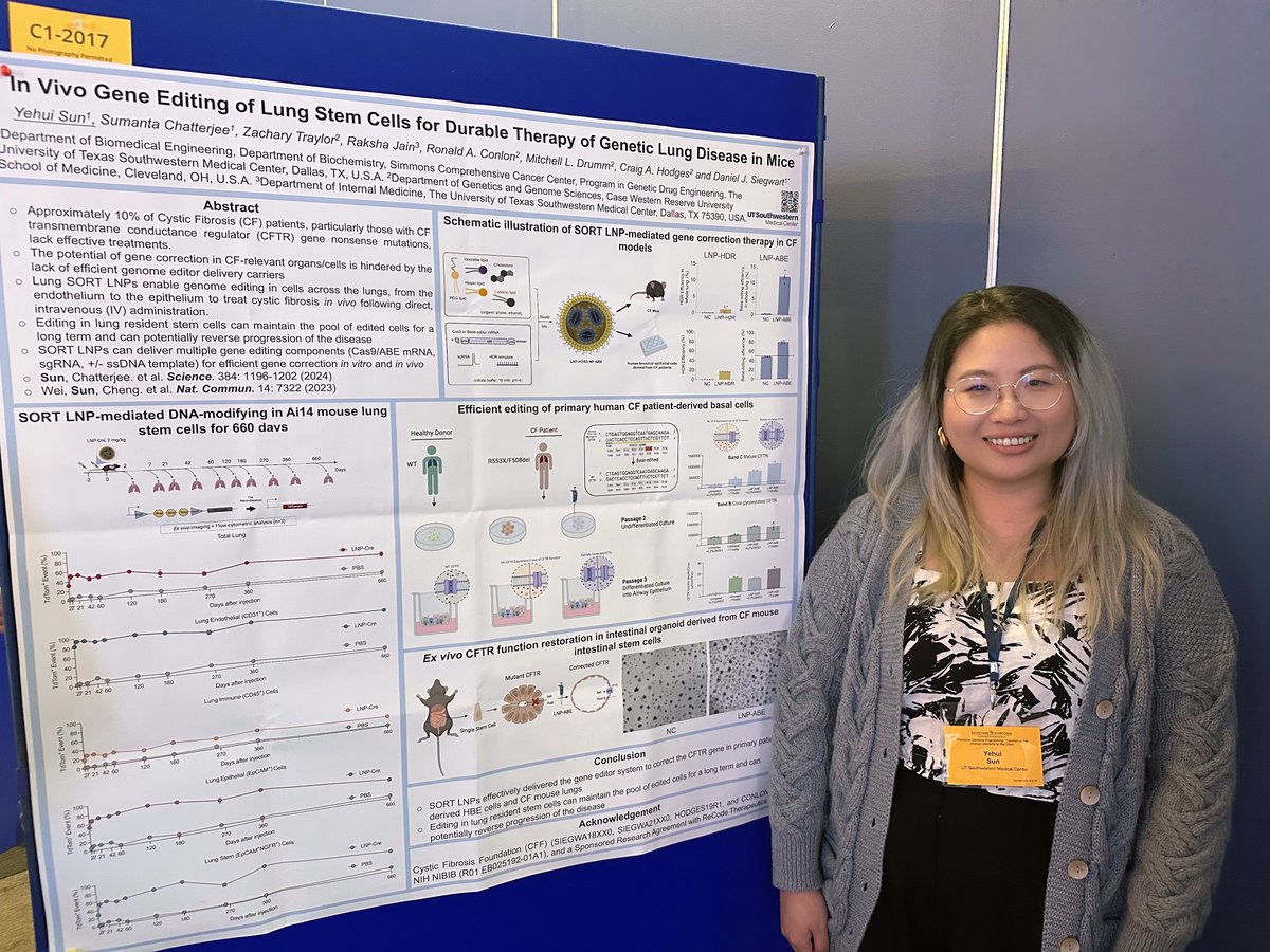 Throwing it back today to celebrate <a href="/YehuiSun/">Ys</a>, @GDEatUTSW Graduate Student Researcher, for earning a scholarship award to attend <a href="/KeystoneSymp/">Keystone Symposia</a>'s Precision Genome Engineering meeting in March. Yehui gave a talk on the lab's most recent publication in Science. 
#ThrowbackThursday
