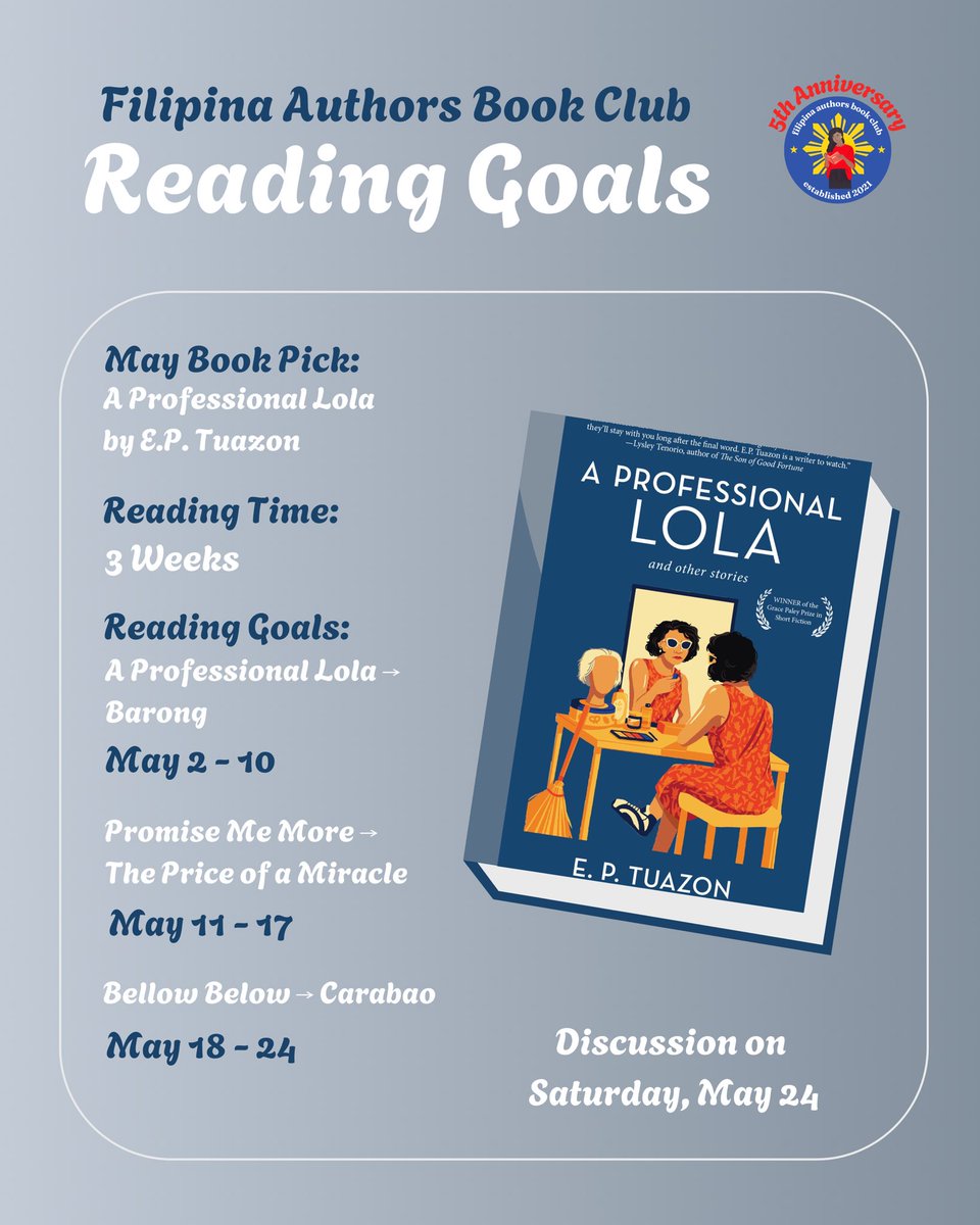 Filipina Authors Book Club tweet media