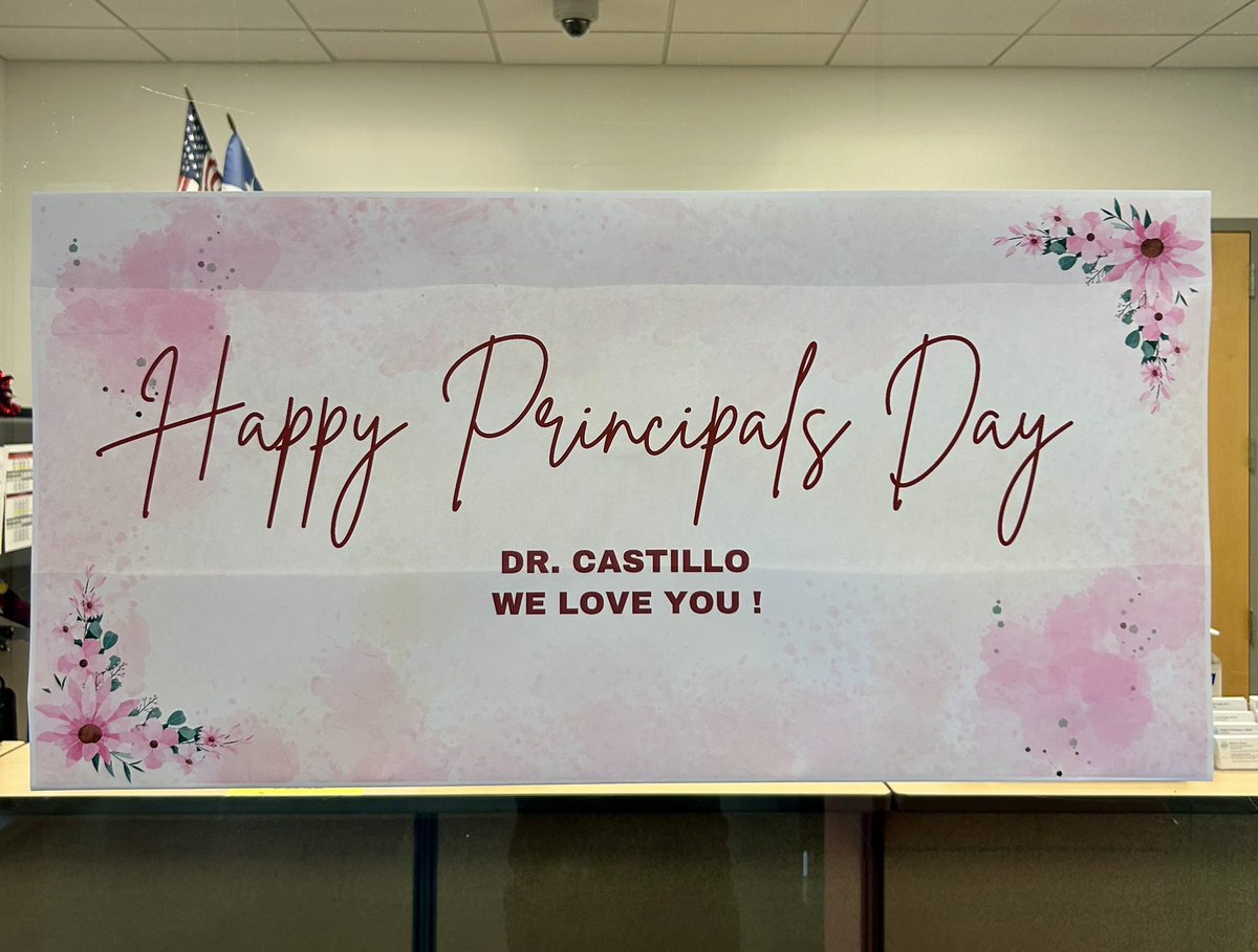 East Early College HS (@east_echs) on Twitter photo 🎉 Happy Principal’s Day! 🎉
Today we celebrate the heart of our school — our amazing Principal, Dr. Castillo! ♥️ Thank you for your tireless dedication, inspiring leadership, and unwavering commitment to our students, staff, and school community. <a href="/ccastillo1126/">Dr. Castillo Del Villar</a> 🎉 Happy Principal’s Day! 🎉
Today we celebrate the heart of our school — our amazing Principal, Dr. Castillo! ♥️ Thank you for your tireless dedication, inspiring leadership, and unwavering commitment to our students, staff, and school community. <a href="/ccastillo1126/">Dr. Castillo Del Villar</a>