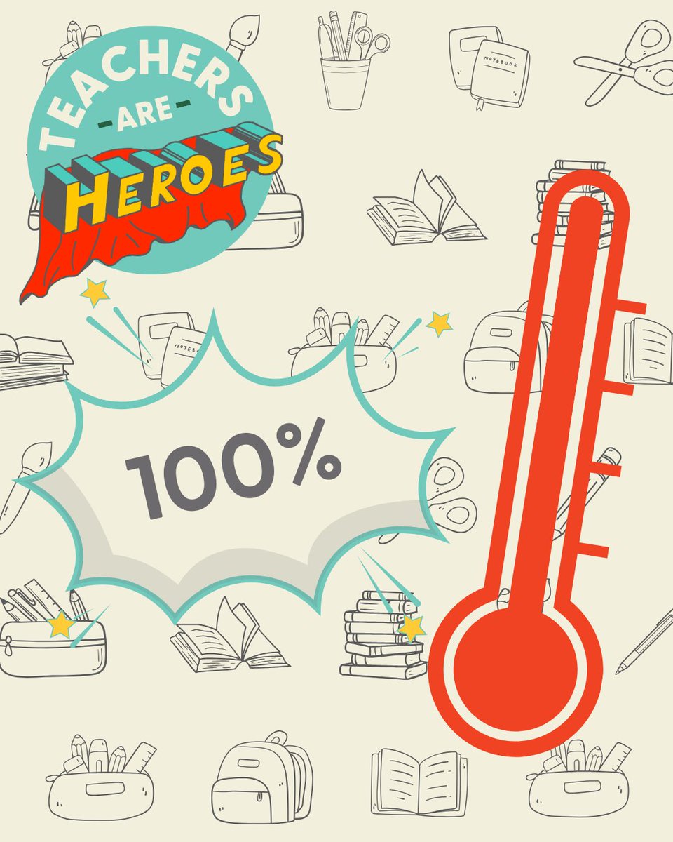With your help, we exceeded our goal of $10,000 for educators! 🎉 The RSC team would like to offer a heartfelt thank you to everyone who contributed to the #TeachersAreHeroes campaign.💛 Your generosity honored teachers across the nation.