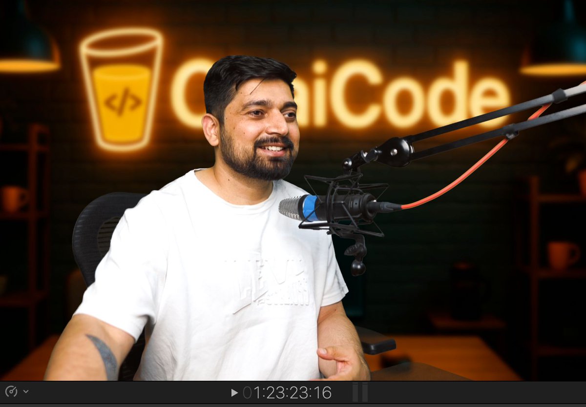 Hiteshdotcom's tweet image. Another 1.5 hour course is here for Hindi Channel.
this will make your python skills more production ready. 
raat ko 3 bje export pe lagaya h, hopefully morning tk ready ho jayega.

Chai ready rkhna, code hum krwa denge...