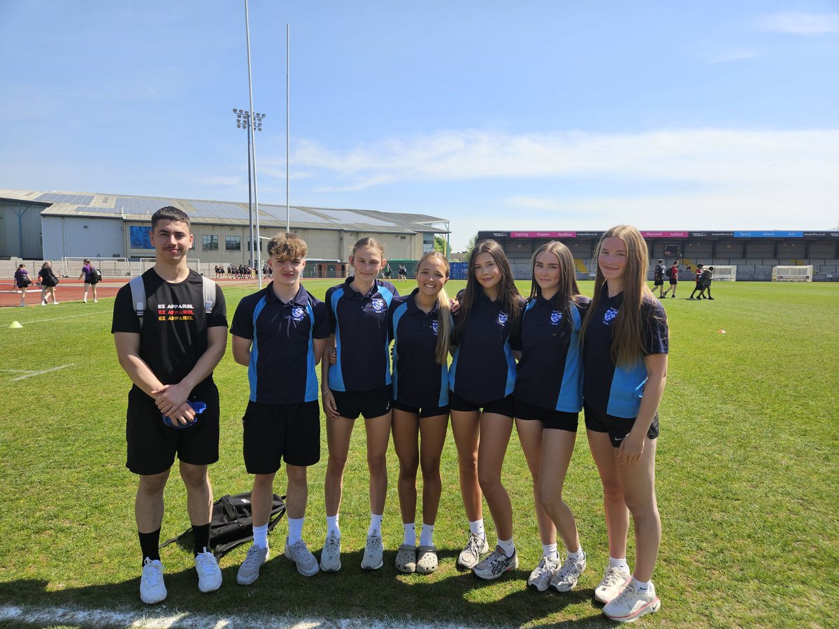 Mr Howells (@ygt_mr_howells) on Twitter photo Huge well done to these Yr 10 pupils who represented the school at the BG district Athletics meet today.
5 have qualified for the SE Wales Final next week.
RJ 🥇
NP 🥇
MA 🥈
SD 🥈
Girls Relay 🥇
<a href="/Tredegar_PE/">TCS PE Department</a> <a href="/YGTredegarCS/">Ysgol Gyfun Tredegar</a> Huge well done to these Yr 10 pupils who represented the school at the BG district Athletics meet today.
5 have qualified for the SE Wales Final next week.
RJ 🥇
NP 🥇
MA 🥈
SD 🥈
Girls Relay 🥇
<a href="/Tredegar_PE/">TCS PE Department</a> <a href="/YGTredegarCS/">Ysgol Gyfun Tredegar</a>