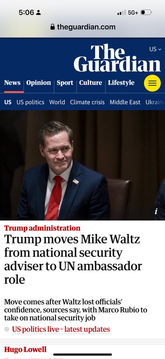 Mike Waltz never admitted wrongdoing after the Signal fiasco where he compromised the safety of U.S. military officers and lied about the chat. Now Trump wants him to be our Ambassador to the UN? Absolutely not. This is unsafe. And it sends the worst possible message to the