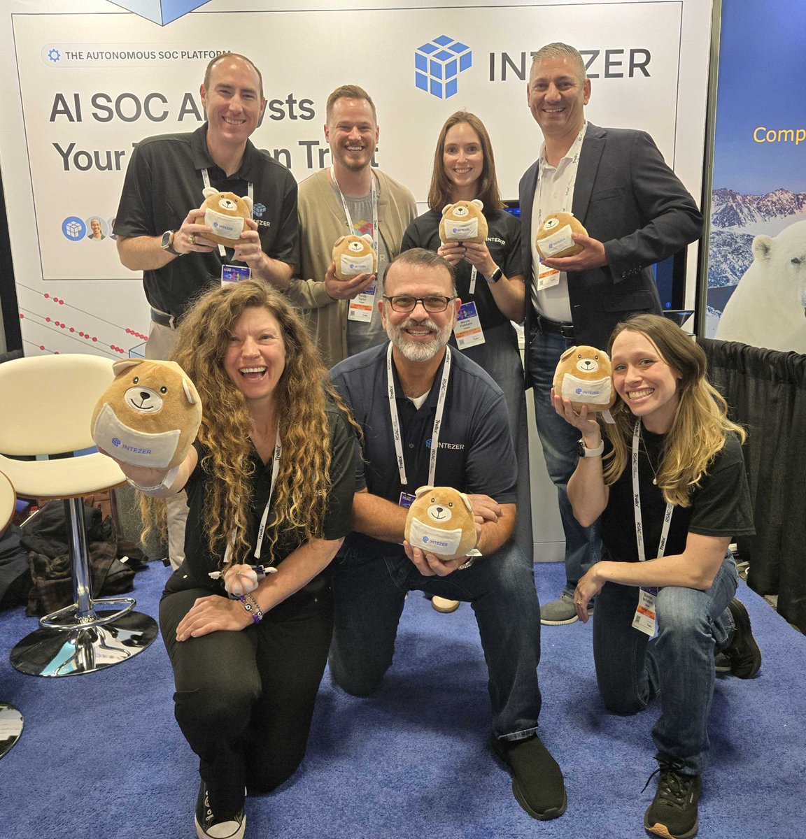 That's a wrap on #RSAC2025! We'd like to give a huge thanks to our team, who worked tirelessly to make this year's event a success. 🎉 🥳

Oh, and also to APTeddy, who brought endless smiles to our booth! 😁