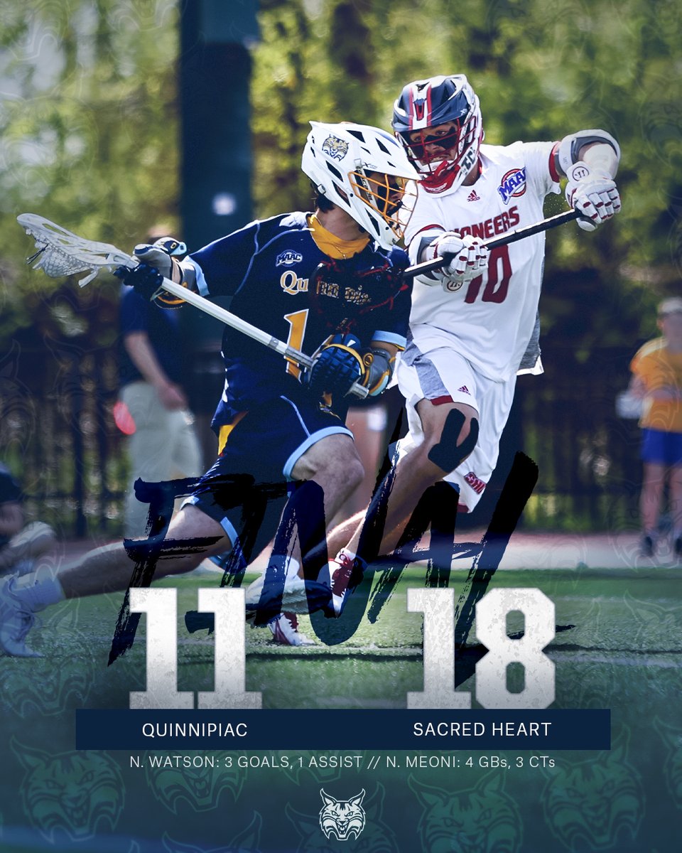Final from SHU.

#BobcatNation x #NCAALAX