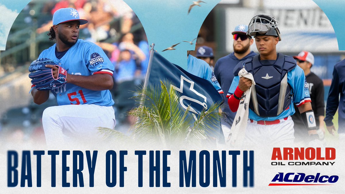 After a sparkling start to the season, April's Arnold Oil Co. &amp; ACDelco Battery of the Month is starting pitcher Jose Fleury and catcher John Garcia!