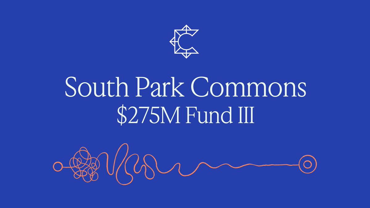 1/ We’re humbled to announce <a href="/southpkcommons/">South Park Commons</a> Fund III: $275M to support exceptional founders from day -1.

Since 2016, we’ve had a simple thesis: greatness is more likely to emerge when high talent density meets high curiosity. That's why we focus on -1 to 0.