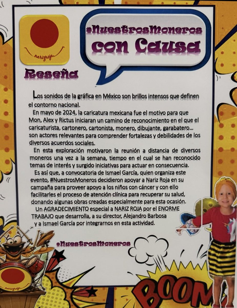 Eduardo_Ballina's tweet photo. 2/n
Comienzo por decir que el concepto me gustó mucho.
Con iniciativa y liderazgo de @ismael_ixma , con apoyo de @monvargasr @FOFORO99 @monerorictus
y la colaboración de más de 19 moneros, del grupo musical #Entusiastas y de #RoDaniels que abrió el concierto, este evento combinó exposición, venta y subasta de cartones, con música y dibujo en sitio de caricaturas personalizadas por @ERochaMonero y @monerorictus