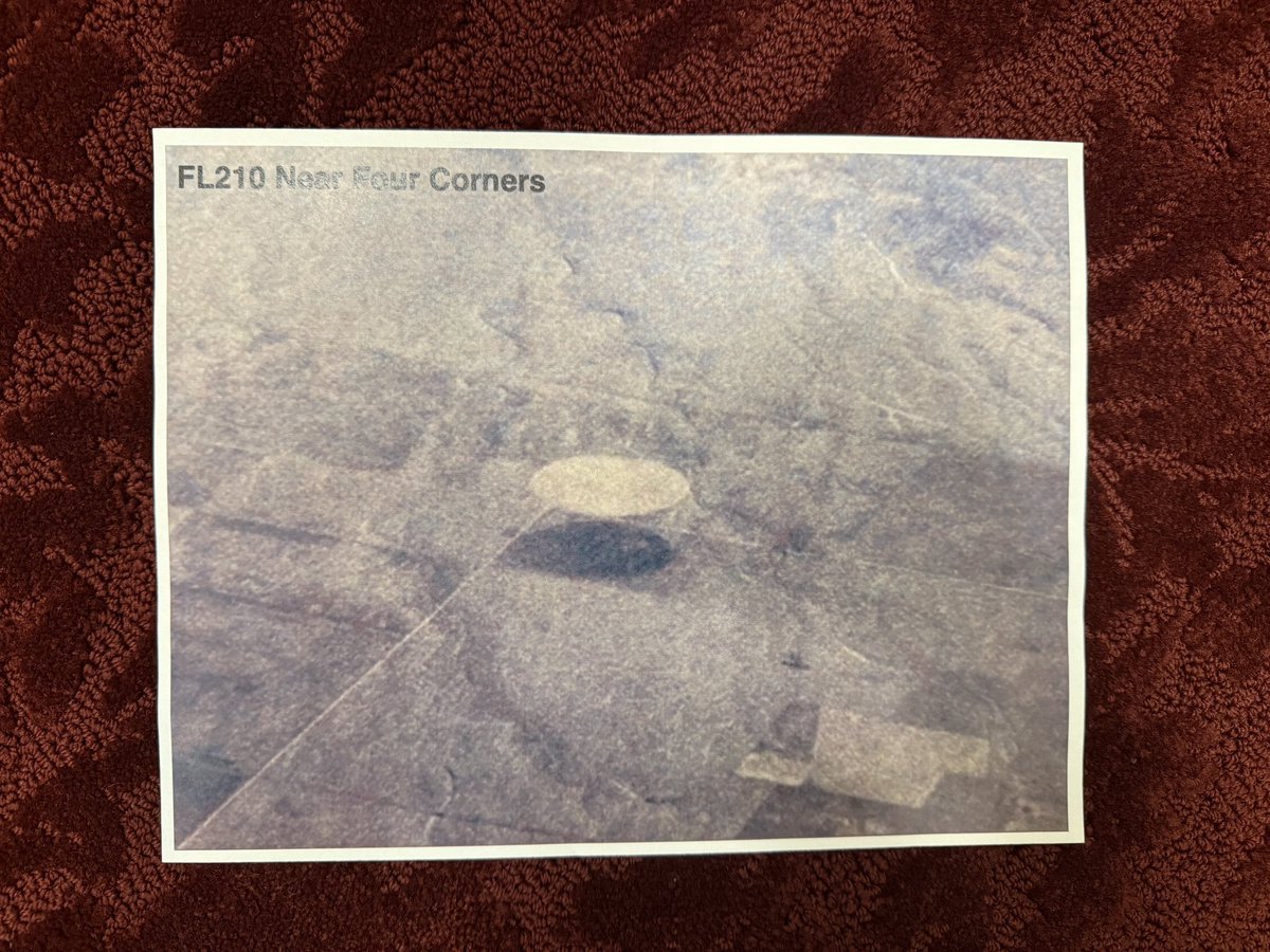 John Greenewald, Jr. (@blackvaultcom) on Twitter photo Today, <a href="/LueElizondo/">Lue Elizondo</a> revealed this UFO photo at the Congressional briefing "Understanding UAP: Science, National Security & Innovation" put on by UAP Disclosure Fund <a href="/UAPDF/">UAP Disclosure Fund</a>.
Some theorize it's a UFO, while others say it is two irrigation circles and an illusion.
How about you? Today, <a href="/LueElizondo/">Lue Elizondo</a> revealed this UFO photo at the Congressional briefing "Understanding UAP: Science, National Security & Innovation" put on by UAP Disclosure Fund <a href="/UAPDF/">UAP Disclosure Fund</a>.
Some theorize it's a UFO, while others say it is two irrigation circles and an illusion.
How about you?