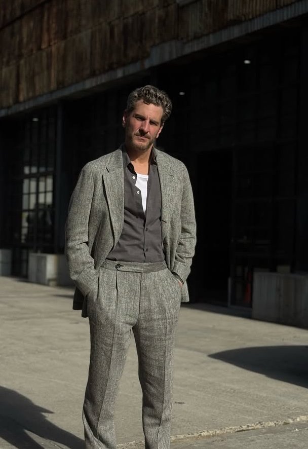 Acting all though for the camera