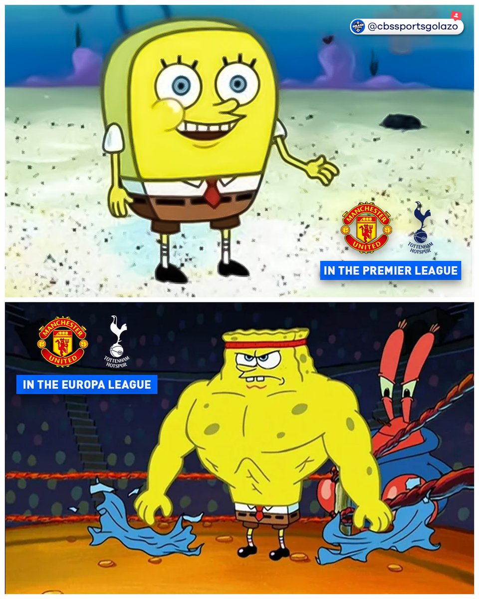 CBSSportsGolazo's tweet photo. Silverware is still on the cards for Manchester United and Tottenham this season 😅🏆 https://t.co/BS6F4XkTuD