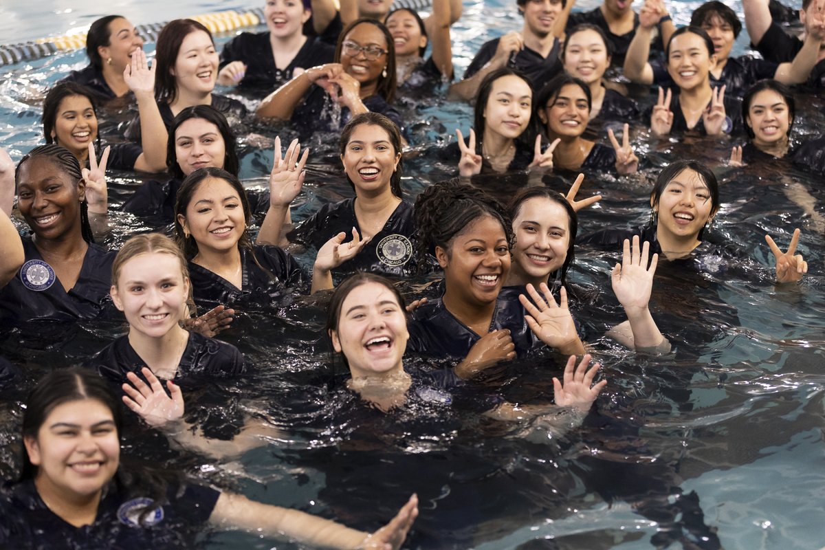 University of Illinois Chicago (@thisisuic) on Twitter photo For decades, <a href="/UICnursing/">UIC Nursing</a> students have celebrated their impending graduation with the senior class pool jump 💦🎓 Nearly 60 students, scrubs and all, made the plunge this year. Read more about this tradition and see more photos: today.uic.edu/photos-college…
#UICGrad25 #ClassOf2025 For decades, <a href="/UICnursing/">UIC Nursing</a> students have celebrated their impending graduation with the senior class pool jump 💦🎓 Nearly 60 students, scrubs and all, made the plunge this year. Read more about this tradition and see more photos: today.uic.edu/photos-college…
#UICGrad25 #ClassOf2025