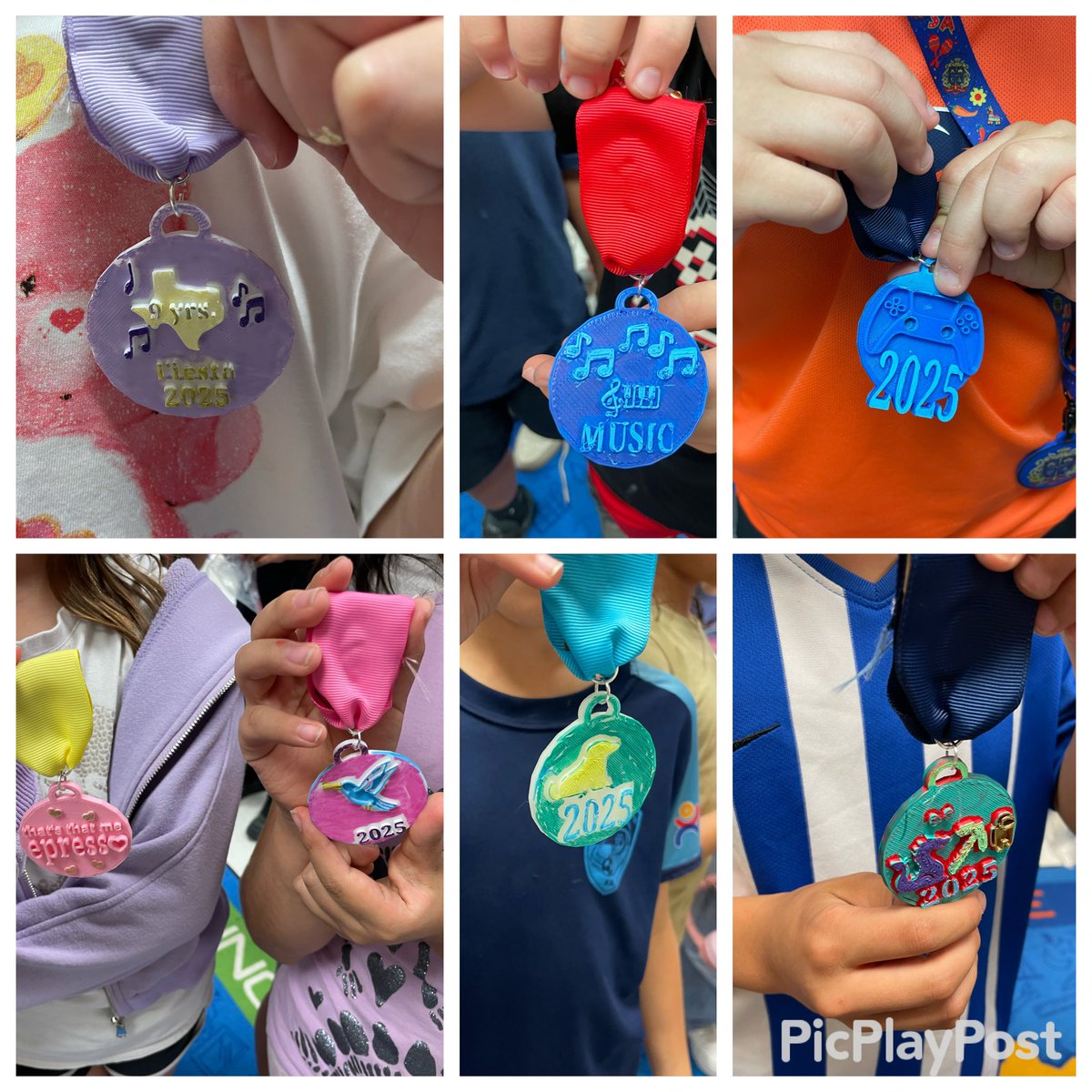 Our <a href="/NISDBeard/">Beard Elementary</a> 3rd graders finished up designing on <a href="/tinkercad/">Tinkercad</a>, 3D printing, &amp; manufacturing Fiesta Medals. I promised them I’d wear my sash so I could have medals too!! Great job engineers!! What a great way to celebrate Fiesta in SA.