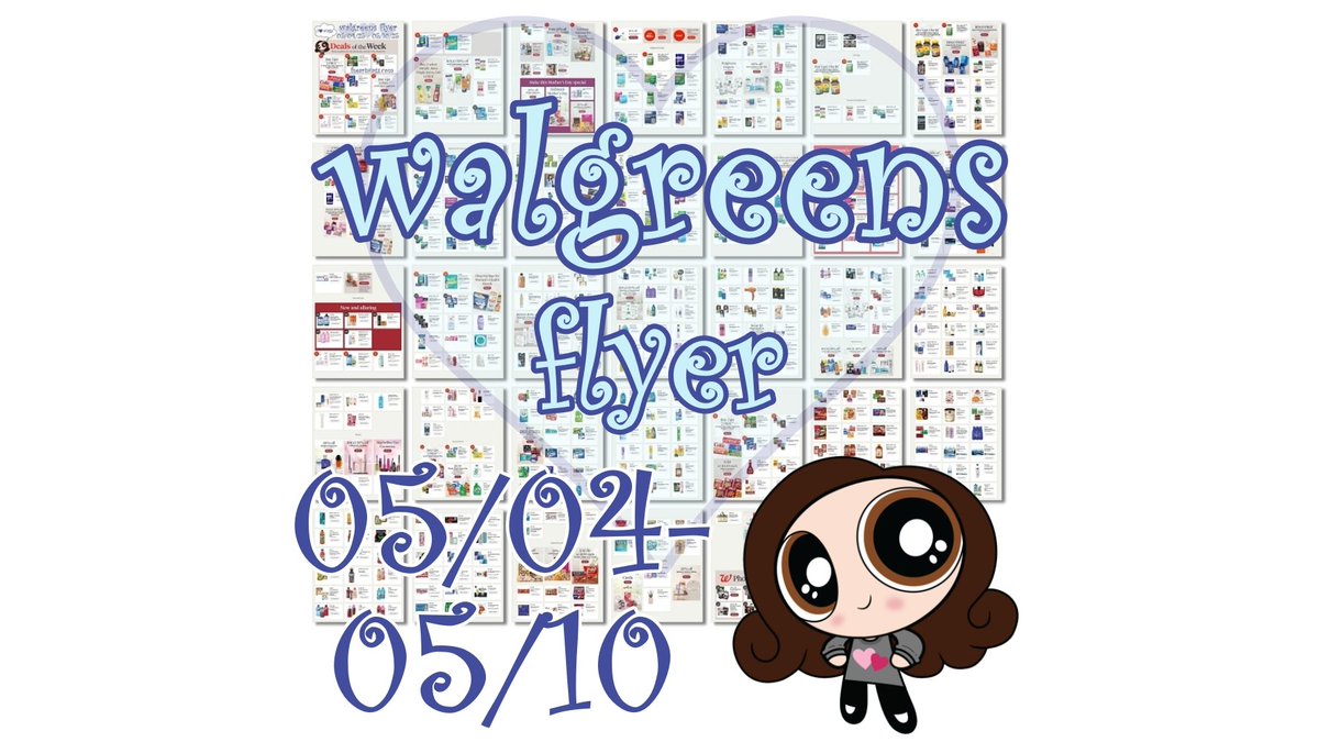 📢 walgreens 05/04 - 05/10 weekly ad is available! 🛒
💸 check out the upcoming deals!
👉 view the full ad here: iheartwags.com/2025/05/0504-0…
💬 what are you adding to your shopping list?
#wags #wagscouponing #walgreens #walgreenscouponing #coupons #couponing #couponcommunity #deals