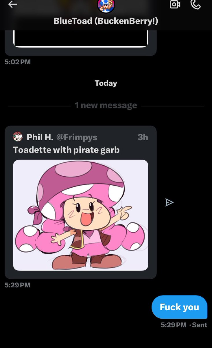 King_Toad3rd's tweet image. #TOADGANG
This fuckin asshole