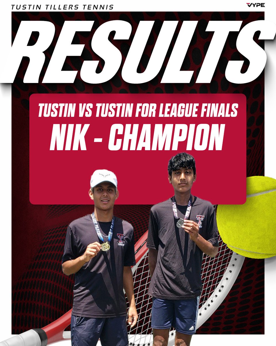 TustinAthletics's tweet image. Tustin vs Tustin for league finals!!
Congrats to Nik for becoming champion!

#PK4L