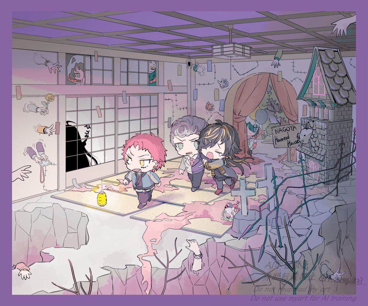 kisaragi1823's tweet photo. 🟥🟪🟦 https://t.co/HvxNjoevzG