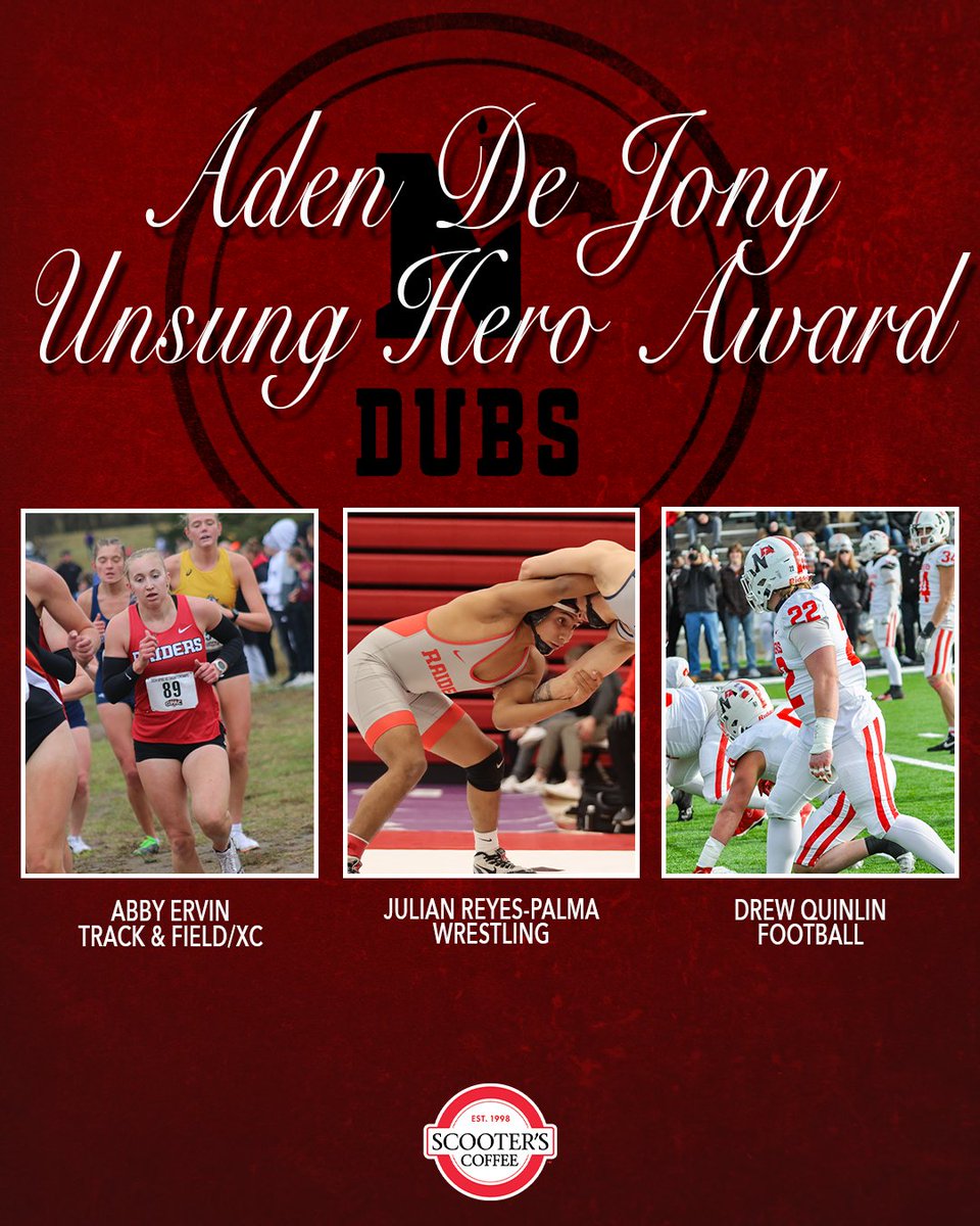 𝘽𝙄𝙂𝙂𝙀𝙍 𝙏𝙃𝘼𝙉 𝙎𝙋𝙊𝙍𝙏𝙎! The finalists for the Aden De Jong Unsung Hero Award!

#RaidersStandOut