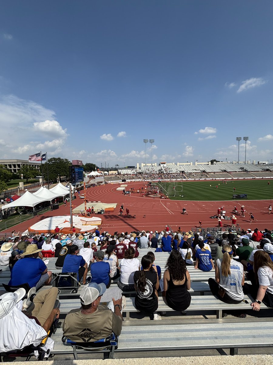 KSAT Nick Mantas (@ksatnick) on Twitter photo We’re made it up to UT’s Mike A. Meyers Stadium for the 4A & 3A Track and Field State Championship meet! Can the <a href="/RoHawkPride/">Randolph Ro-Hawk Athletics</a> girls team make it 4-straight state titles? Don’t miss our full coverage tonight on <a href="/ksatnews/">KSAT 12</a> 🏃🏻♂️💨🥇 <a href="/KsatSportsNow/">KSAT 12 Sports</a> We’re made it up to UT’s Mike A. Meyers Stadium for the 4A & 3A Track and Field State Championship meet! Can the <a href="/RoHawkPride/">Randolph Ro-Hawk Athletics</a> girls team make it 4-straight state titles? Don’t miss our full coverage tonight on <a href="/ksatnews/">KSAT 12</a> 🏃🏻♂️💨🥇 <a href="/KsatSportsNow/">KSAT 12 Sports</a>