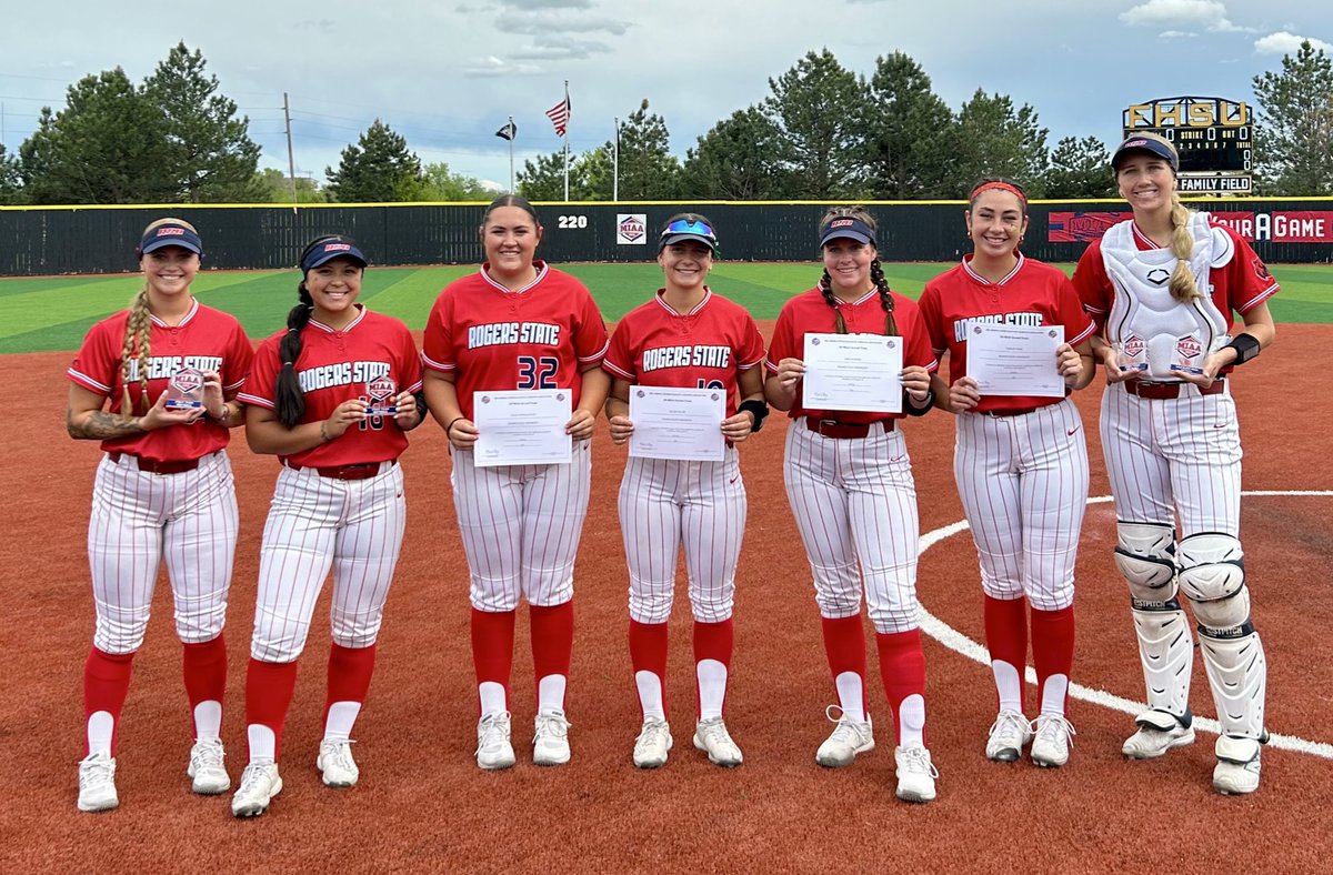 Congratulations to our All-MIAA selections from <a href="/rsusoftball/">RSU Softball</a> 🏅👏

Kaylee Lyon (First Team), McKayla Carney (First Team), Chloe Bohuslavicky (Second Team), Callie Yellin (Second Team), Jade Sanders (Second Team), Harley Culie (Second Team), Abbey Rogers (First Team &amp; Golf Glove)