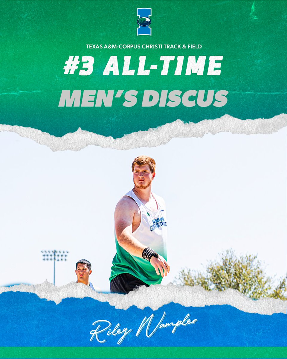 Showed out in the discus on Day 1 💪

Emmanuel Ekuma and Cyan Green both finish on the podium, and Riley Wampler climbs to No. 3 in school history with a PB of 46.21m!

#ShakasUp