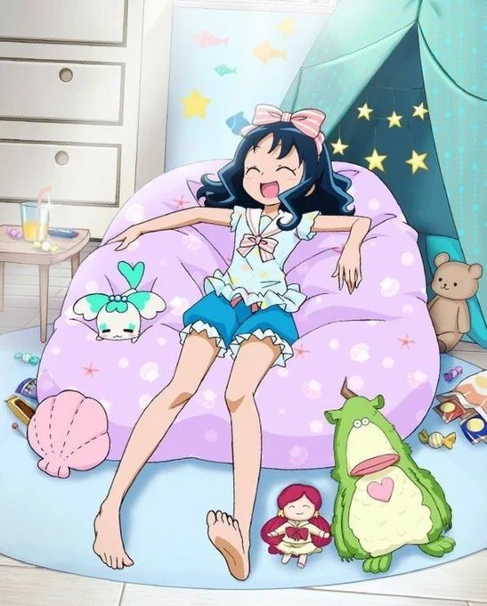 くつろぎえりかわ #キュアぱず