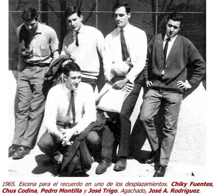 Buenas noches, 60 años de #historiabaloncestovigo Manuel Álvarez 📸 Archivo Rey Lama