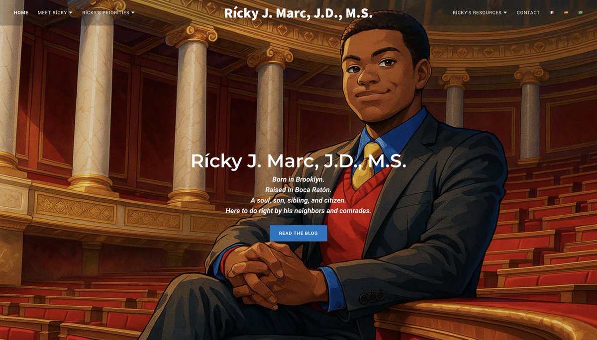 RickyJMarc's tweet image. More than just a name, I’m HIM—RJM:
——
🇺🇸: rickyjmarc.com
🇪🇸: rickyjmarc.com/espanol
🇫🇷: rickyjmarc.com/francais
🇧🇷: rickyjmarc.com/portugues
——
🗳: rickyjmarc.com/vote
✍🏾: rickyjmarc.com/blog
📷: rickyjmarc.com/media
🌹: rickyjmarc.com/platform
——
#Rājèmi🌹