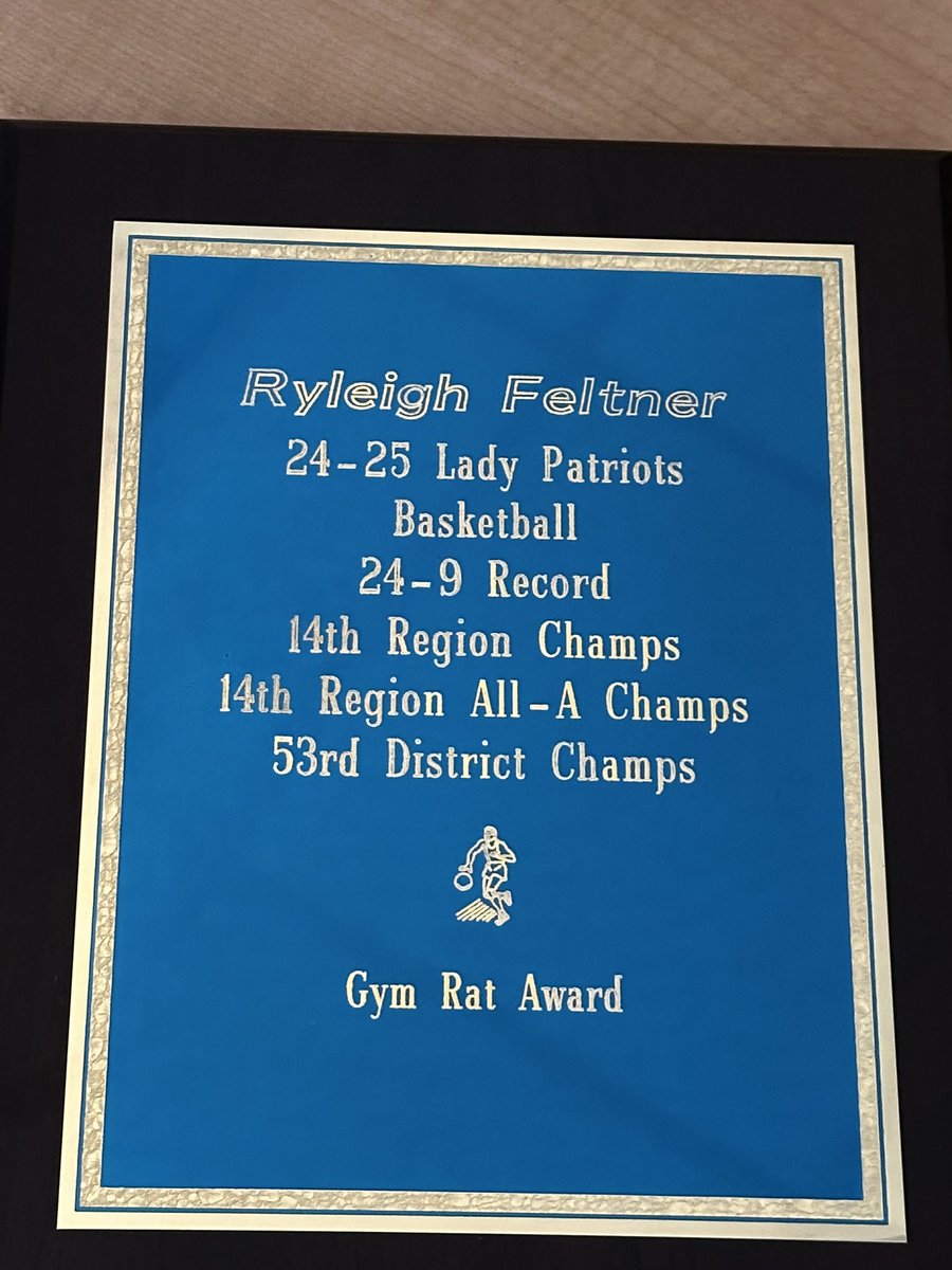 Proud of ya kid! 

<a href="/FeltnerRyleigh1/">Ryleigh Feltner</a>