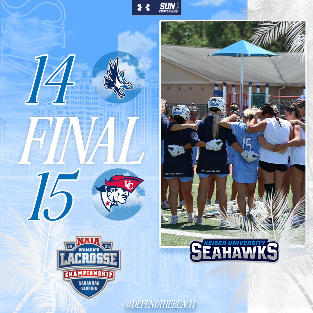 keiser_wlax's tweet image. Final from Savannah
