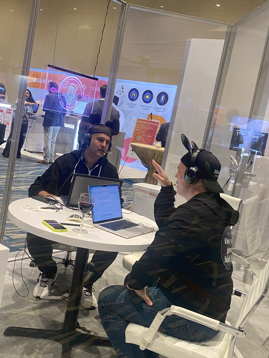 Laura Ellen Brereton (@lauraellen115) on Twitter photo Live right now #ASRASPRING25
<a href="/BlockIt_Hot_Pod/">Block It Like It’s Hot Podcast</a> are in the house!
You’ll find them on the <a href="/GEHealthCare/">GE HealthCare</a> booth 🤩 Live right now #ASRASPRING25
<a href="/BlockIt_Hot_Pod/">Block It Like It’s Hot Podcast</a> are in the house!
You’ll find them on the <a href="/GEHealthCare/">GE HealthCare</a> booth 🤩