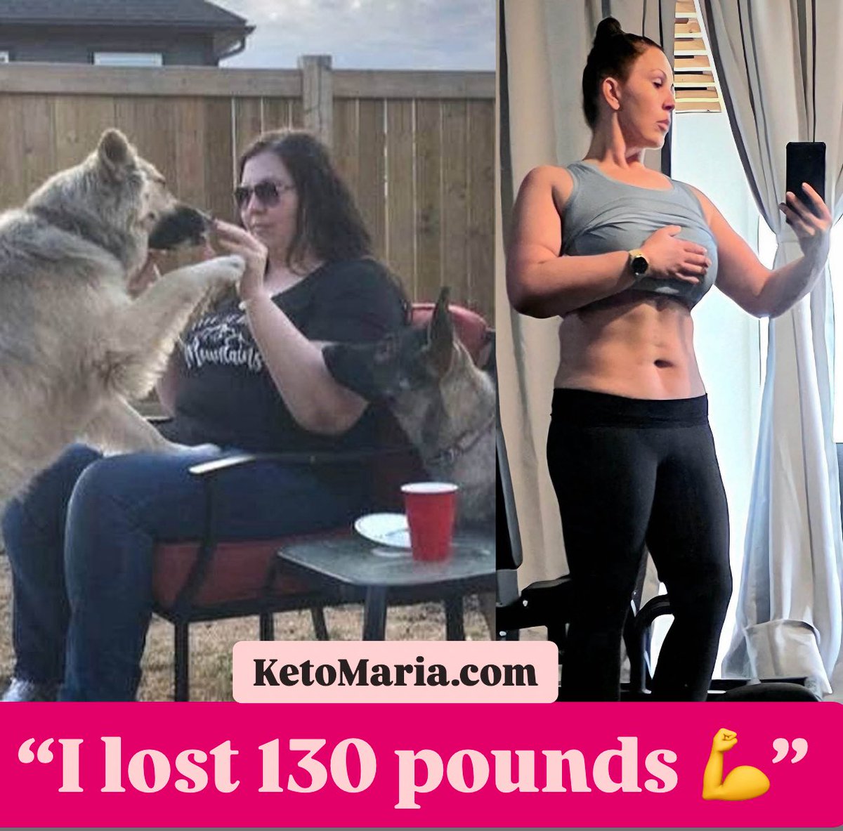 Maria Emmerich (@mariaemmerich) on Twitter photo “started years ago at 5’10 amd 296lbs. Lost 130 down! Thankfully, I had <a href="/MariaEmmerich/">Maria Emmerich</a> & <a href="/emmerich_craig/">Craig Emmerich</a> to help!
Absolutely worth it! Thank you to Maria and Craig!”
#thursdayvibes #weightlossgoals #Inspiring “started years ago at 5’10 amd 296lbs. Lost 130 down! Thankfully, I had <a href="/MariaEmmerich/">Maria Emmerich</a> & <a href="/emmerich_craig/">Craig Emmerich</a> to help!
Absolutely worth it! Thank you to Maria and Craig!”
#thursdayvibes #weightlossgoals #Inspiring