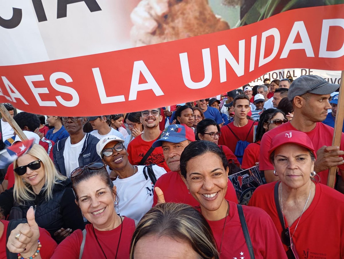 Viva el #1Mayo‼️
#PorCubaJuntosCreamos