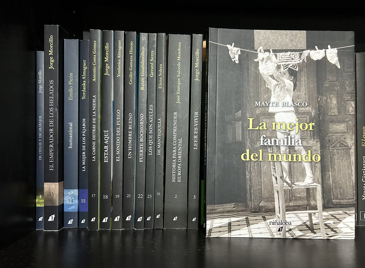 Cecilio (@ceciliogamaza) on Twitter photo LA MEJOR FAMILIA EEL MUNDO, de <a href="/MayteBlasco4/">Mayte Blasco</a>
Una obra que habla de familias, con sus luces y sus sombras.
Relatos que demuestran como llegar al lector con sencillez.
Historias que sientes reales, cercanas.
Otro libro que me hace sentir orgulloso de publicar en <a href="/NinaLobaEdit/">niñaloba editorial</a> LA MEJOR FAMILIA EEL MUNDO, de <a href="/MayteBlasco4/">Mayte Blasco</a>
Una obra que habla de familias, con sus luces y sus sombras.
Relatos que demuestran como llegar al lector con sencillez.
Historias que sientes reales, cercanas.
Otro libro que me hace sentir orgulloso de publicar en <a href="/NinaLobaEdit/">niñaloba editorial</a>