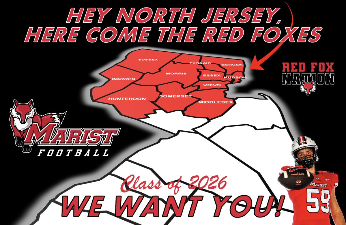 Roger Kotlarz (@coachkotlarz) on Twitter photo Hey North Jersey, looking forward to getting out on the road to visit potential Red Foxes! <a href="/Marist_Fball/">Marist Football</a> <a href="/CoachMWillis/">Mike Willis</a> #FastPhysicalTogether Hey North Jersey, looking forward to getting out on the road to visit potential Red Foxes! <a href="/Marist_Fball/">Marist Football</a> <a href="/CoachMWillis/">Mike Willis</a> #FastPhysicalTogether